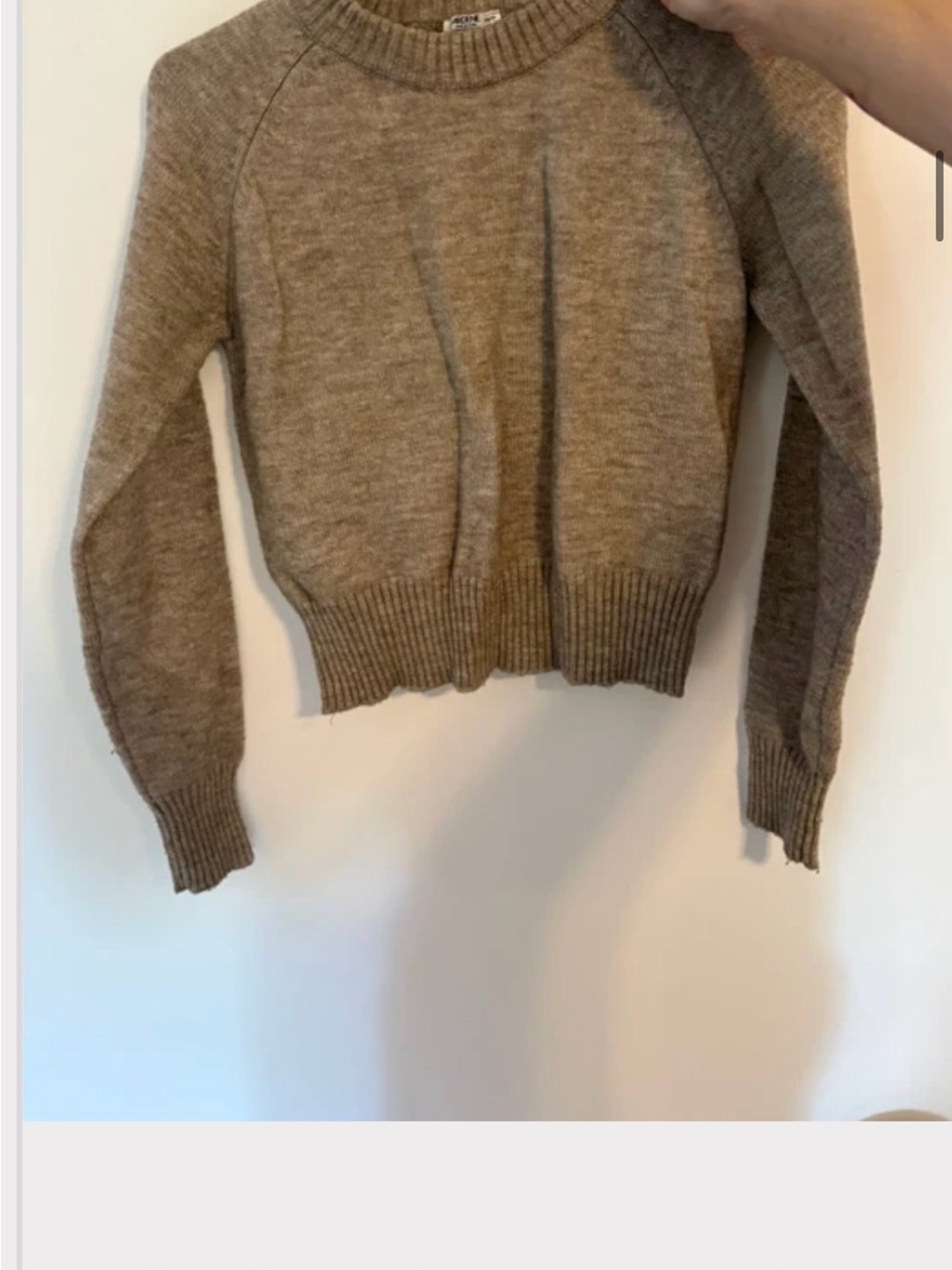 Ardene Neutral Taupe Crewneck Sweater